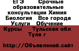 ЕГЭ-2021! Срочные образовательные консультации Химия, Биология - Все города Услуги » Обучение. Курсы   . Тульская обл.,Тула г.